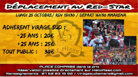 DEPLACEMENT RED STAR
