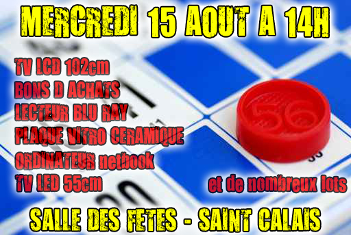 Loto à Saint Calais
