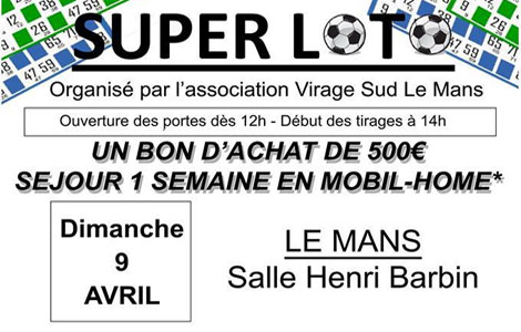 Super Loto le 09 Avril