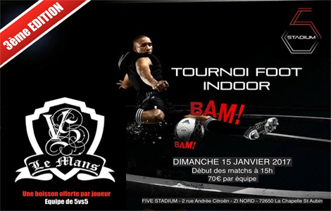 Tournoi de foot INDOOR