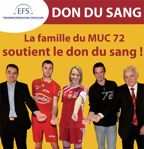 Soutenez le don du sang