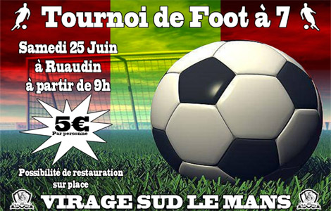 Tournoi de foot à 7 !!