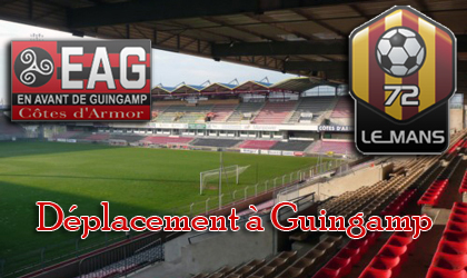 Déplacement à Guingamp